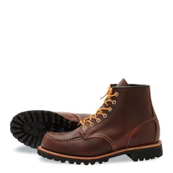 Red Wing Roughneck 6-Inch Boot in Briar Oil-Slick Leather Wandelschoenen Heren DonkerBruin - 8146